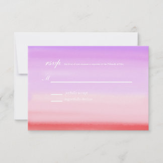 Coleção de Monogramas de Aquarela Sunset | rsvp