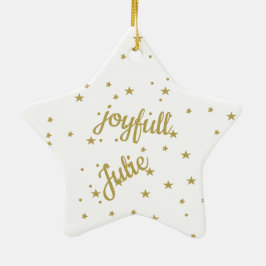 Coleção de Ornamentos Personalizados
