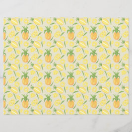 Coleção de padrões da fruta - Ananases