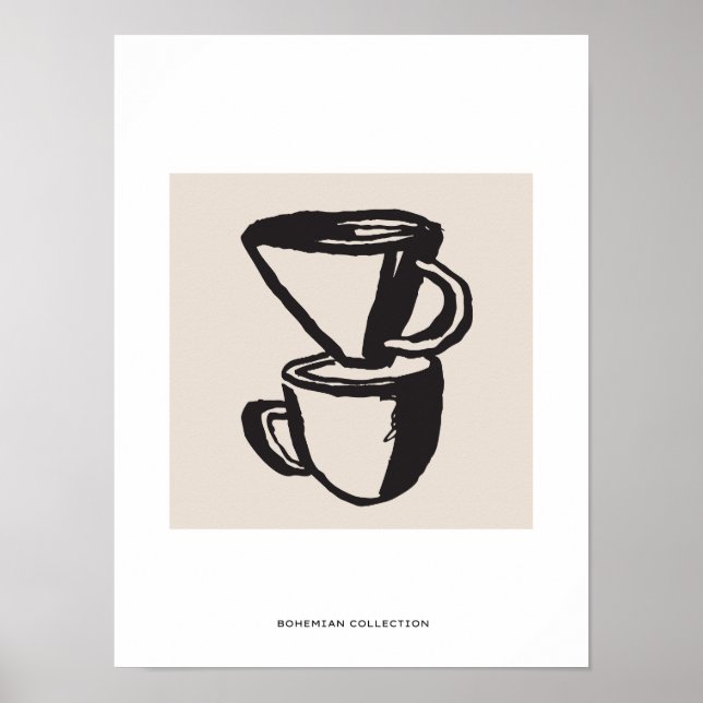 Coleção de poster de arte boêmica (Frente)