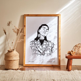 Coleção de poster de arte boêmica