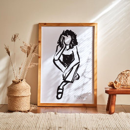 Coleção de poster de arte boêmica