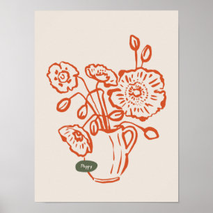 Coleção de poster de arte natural