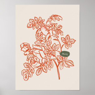 Coleção de poster de arte natural