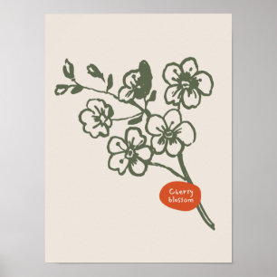 Coleção de poster de arte natural