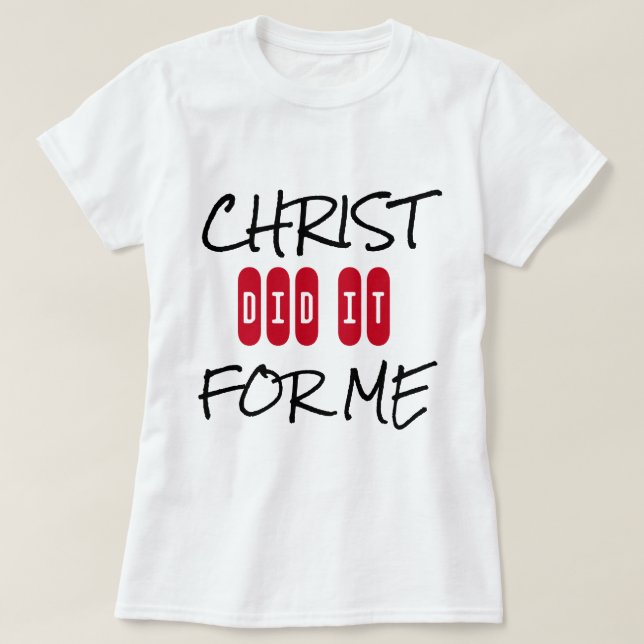 Coleção de Presentes de Fé - Camiseta (Frente do Design)