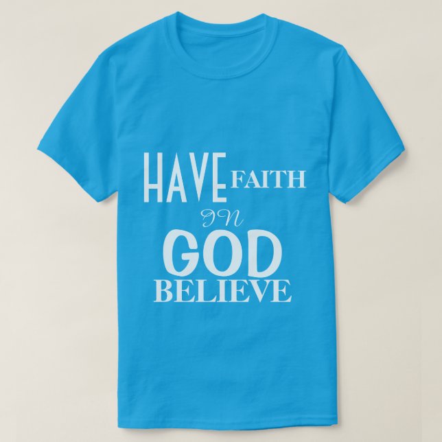 Coleção de Presentes de Fé - Camiseta (Frente do Design)