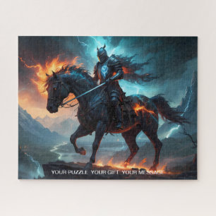Coleção de Quebra-cabeça de Arte Epic Black Knight