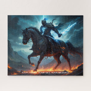 Coleção de Quebra-cabeça de Arte Epic Black Knight