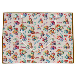 Coleção de Sacolas de Presente | Design Infantil E