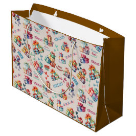 Coleção de Sacolas de Presente | Design Infantil E