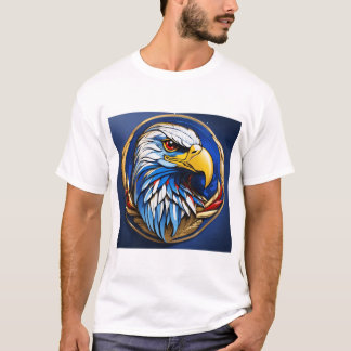 "Coleção de T-Shirt Crystal Eagle: Negrito, Único'