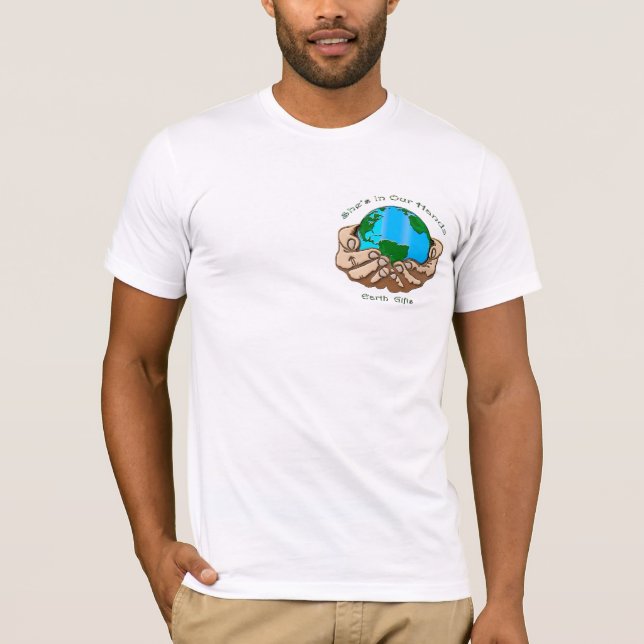 Coleção de T-Shirt Eco para o Dia da Terra (Frente)