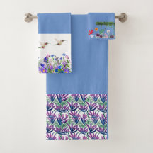 Coleção de Toalhas de Banheiro Luxuoso no Zazzle