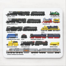 Coleção de Trens PTW Mousepad