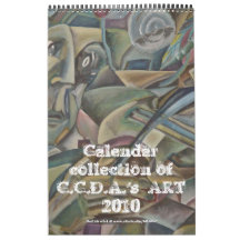 Coleção do calendário da ARTE 2009 de C.C.D.A.