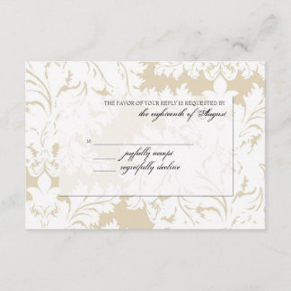 Coleção Dourada do Damask | placa rsvp
