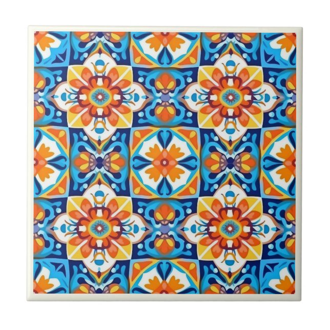 Coleção Mexicana de Azulejos Cerâmicos Talavera (Frente)