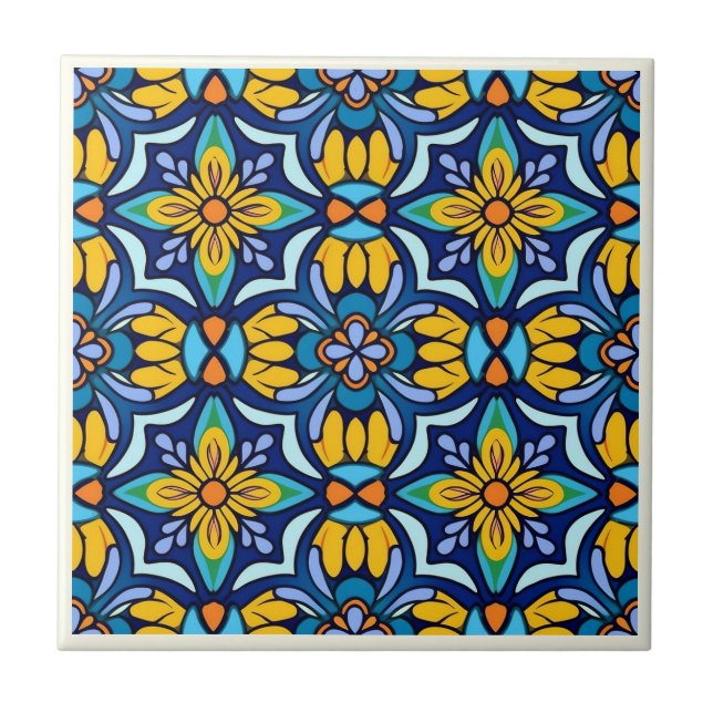 Coleção Mexicana de Azulejos Cerâmicos Talavera (Frente)