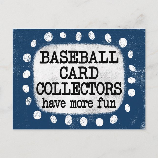 Colecionadores de Cartões de Beisebol se Divertem  (Frente)