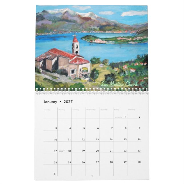 Coleções de viagem Art - Volume II - Calendário 20 (Jan 2027)