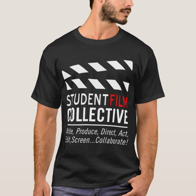 Colectividade do FILME do estudante - t-shirt (Frente)
