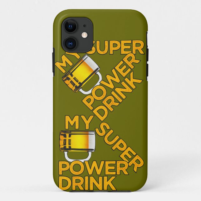 Colega de capas de iphone da Power Drink (Verso)