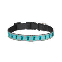 Abacaxi Teal com Fundo Cinza