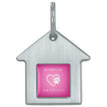 Coleira Personalizada para Cachorro Com Nome ID Ta