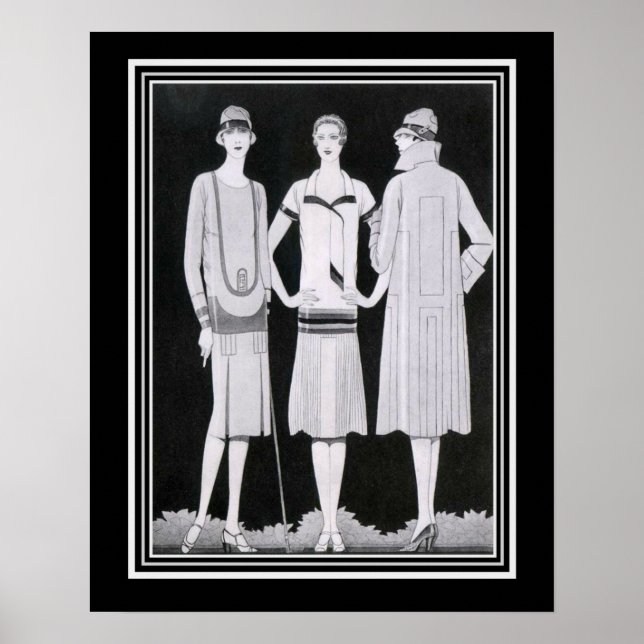 Coles Phillips Art Deco Impressão 16x20 (Frente)