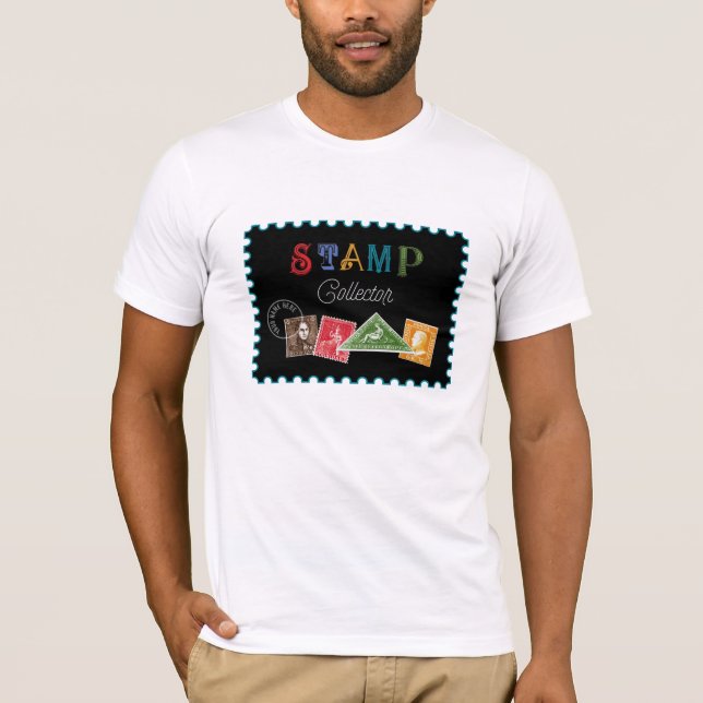 Coletor de Carimbo T-Shirt (Frente)