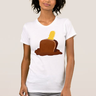 Coletor de Chocolate para Derreter Vinheta T-Shirt