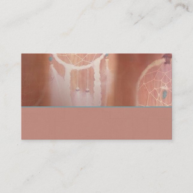 Coletor ideal, cartões de visitas de Dreamcatcher (Frente)