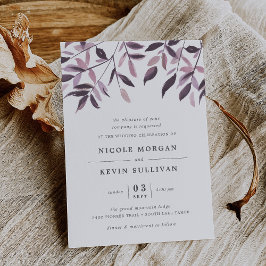 Colheita de Blush | Convite Para Casamento Por Aqu