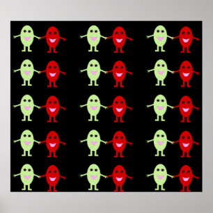 Colheita de Poster de Uvas