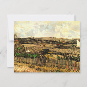 Colheita em Provence Montmajour por Vincent van Go