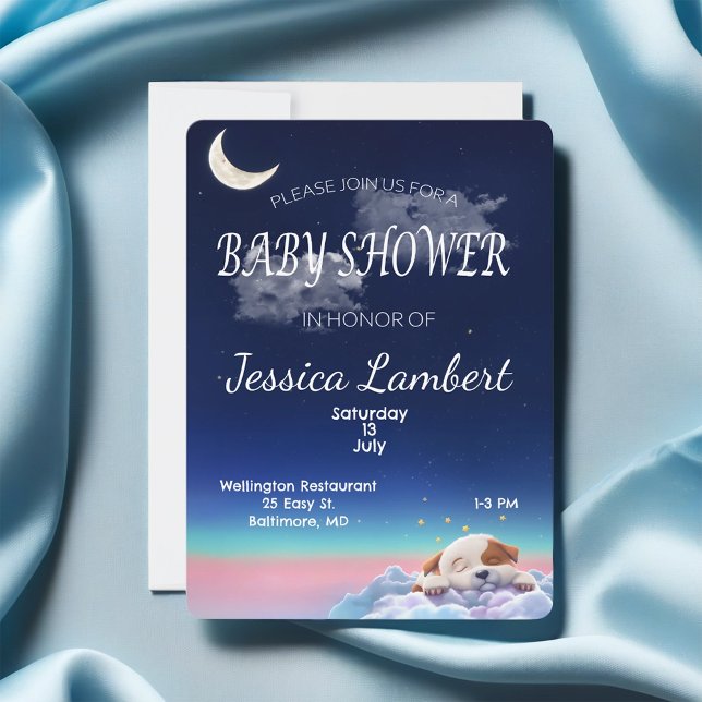 Colheita No Convite Para Chá de fraldas De Nuvens (Criador carregado)