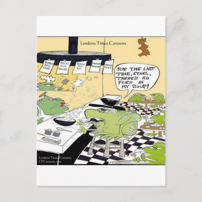 Colher De Sapos Com Presentes E Cartões Engraçados (Frente)