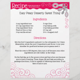 Colheres de medida cardíaca folheto de receita car