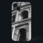 Coliseu romano com desenhos arquitetônicos<br><div class="desc">Uma foto do Coliseu Romano completa com desenhos arquitetônicos dos arcos. Uma das sete novas maravilhas do mundo,  o estilo do edifício ainda influencia a design moderna. Um presente de excelente para alguém que ama arquitetura ou estuda Roma antiga.</div>