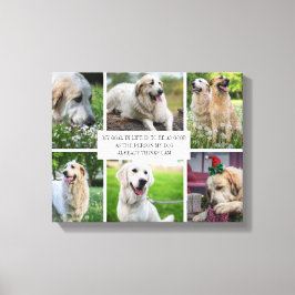 Collage Pets Foto Moderna Canvas de Cachorros