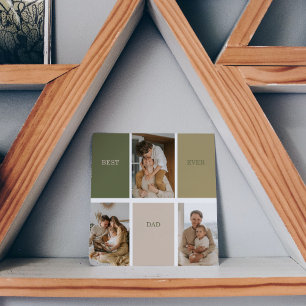 Collage Photo Modern Best Pai Alguma Vez Gift