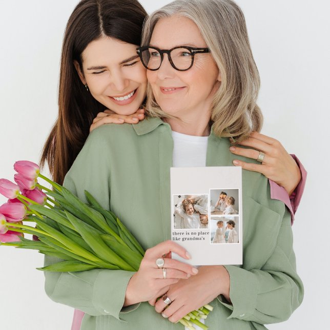 Collage Photo & Quote Melhor Presente Para A Avó (Criador carregado)