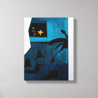 Collages Bruyants Artist Book Blue Room 2 Canvas