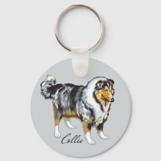 collie chaveiro