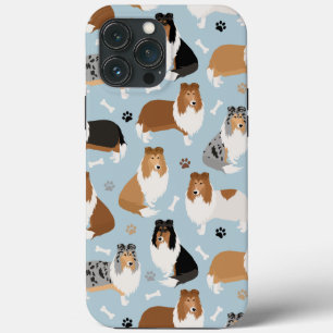 Collie Paws e Bones, capas de iphone de casaco