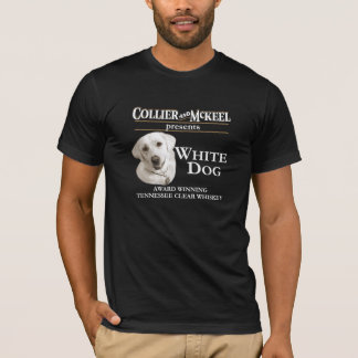 Collier e McKeel White Dog t-shirt preta