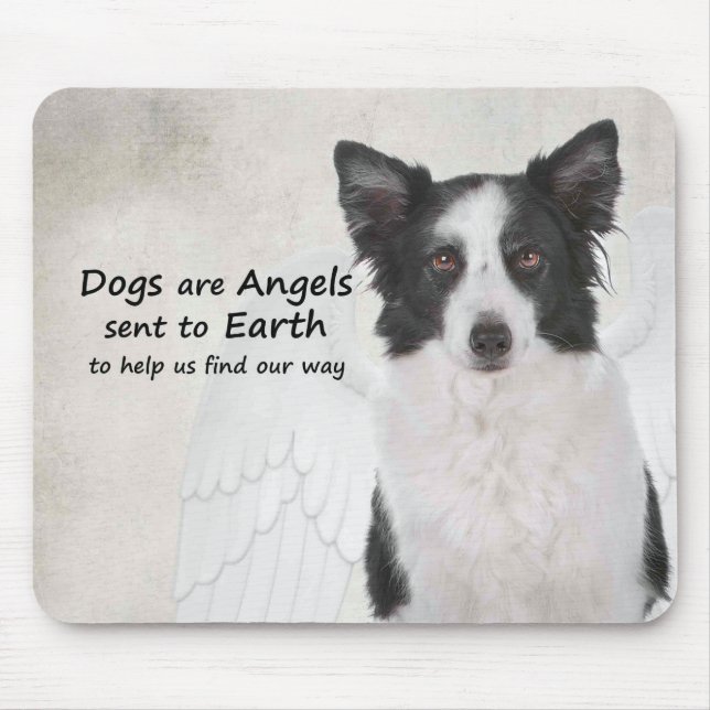 Collies de Borda São Ângels Mousepad (Frente)