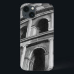 Colo Romano com Desenhos Arquitetônicos<br><div class="desc">Uma fotografia do Coliseu Romano completa com desenhos arquitetônicos das arquiteturas. Uma das sete novas maravilhas do mundo,  o estilo do edifício ainda influencia a design moderna. Um presente de excelente para alguém que ama arquitetura ou estuda Roma antiga.</div>