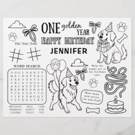 Colocação da atividade de Ouro de Retriever de Our